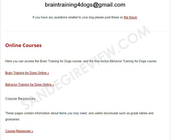 brain training for dogs review member area