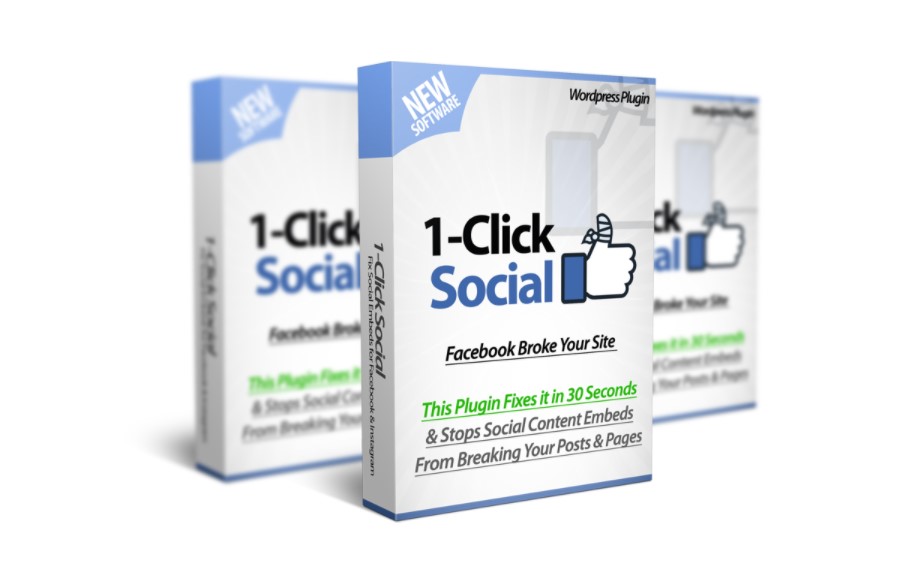 1 click social review